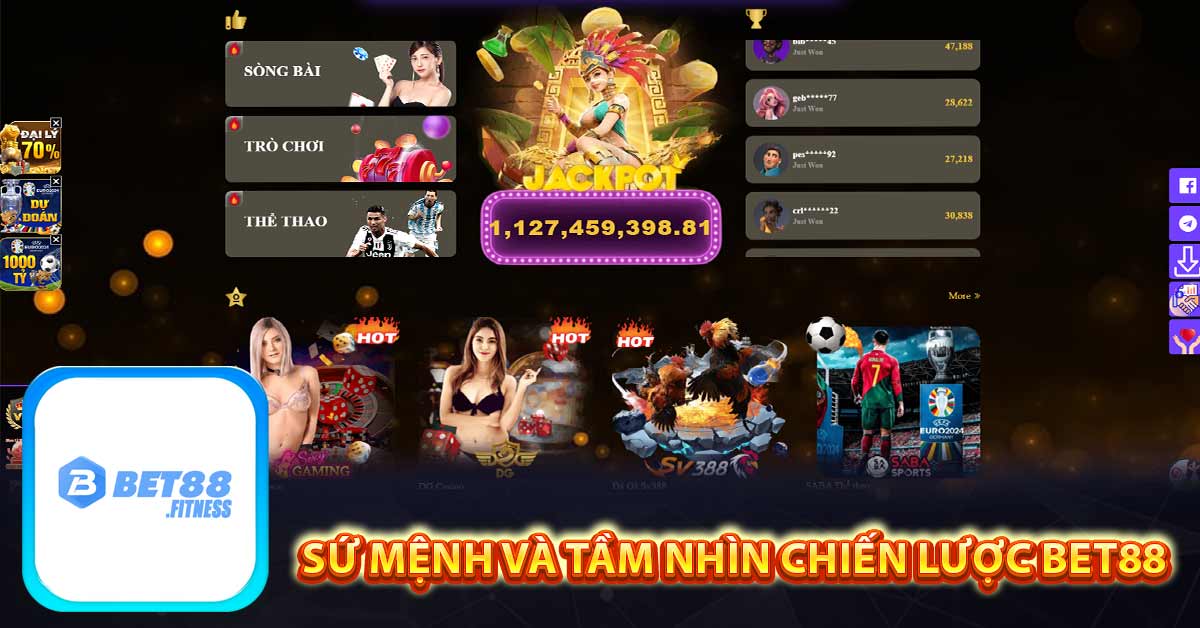 Điểm mặt các trò chơi cá cược đang có mặt ở Bet88