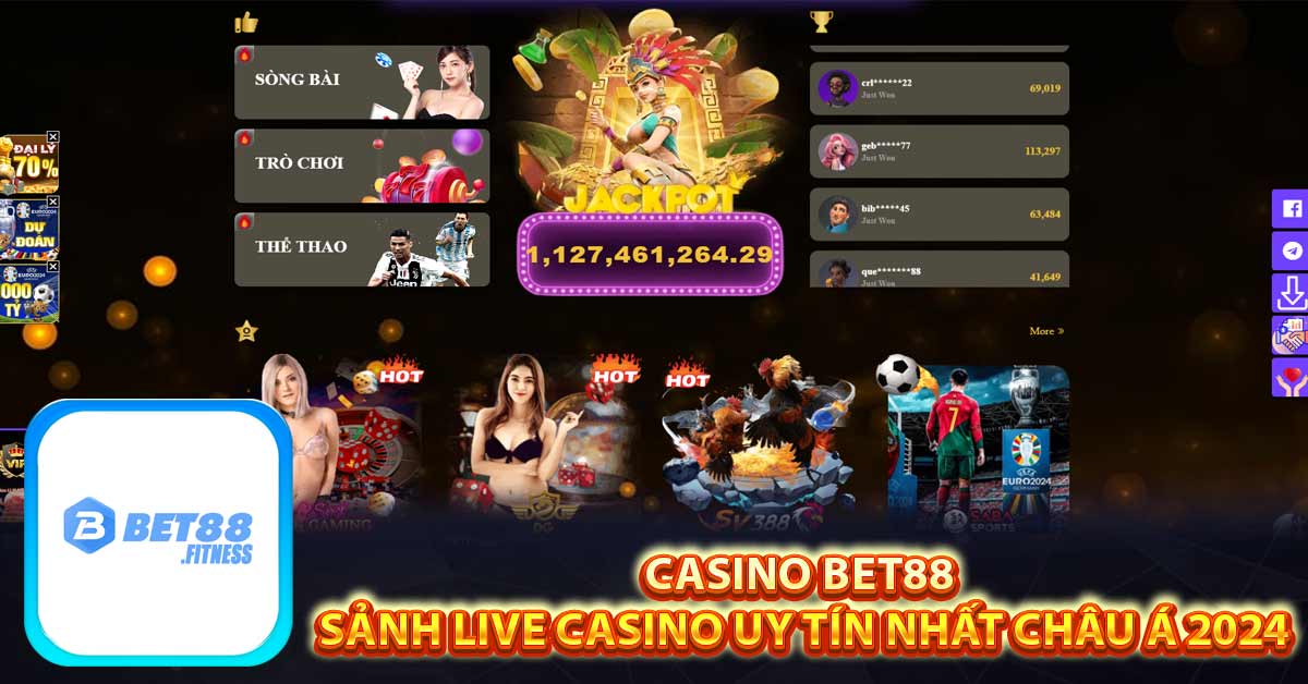 Lý do nên lựa chọn giải trí ở casino Bet88 dành cho tân binh